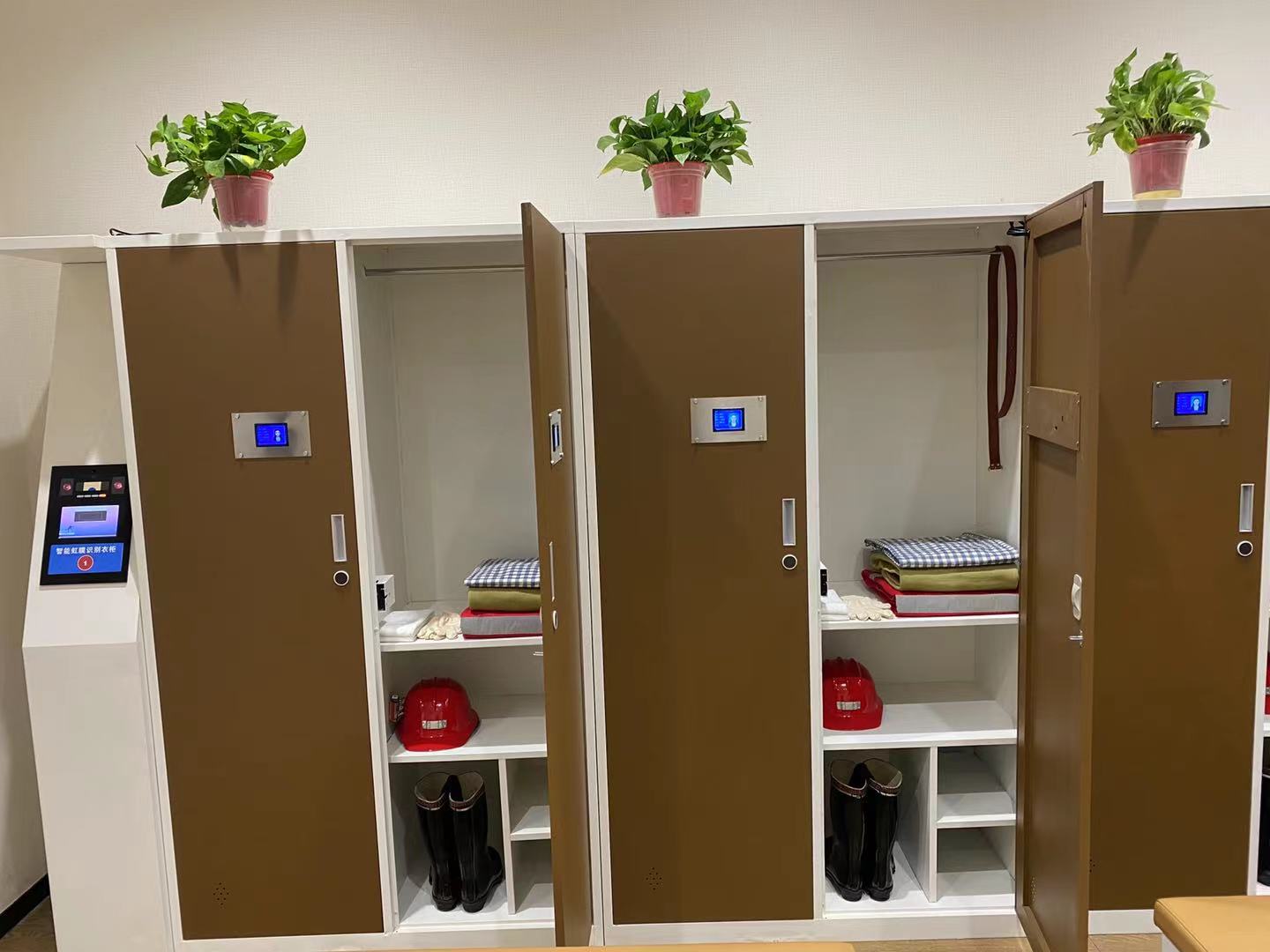 虹膜智能礦用更衣柜
